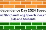Independence Day 2024 Speech